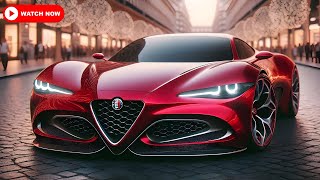 ALL NEW 2025 ALFA ROMEO ALFETTA REVEALED  FIRST LOOK [upl. by Haodnanehs606]