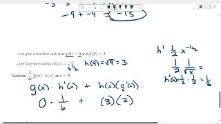 2024 2025 AP Calc 2 7 2 10 Derivatives of Trig functions product rule and quotient rule [upl. by Aneerol558]