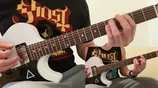 Ghost Monstrance Clock  Guitar Cover [upl. by Htiffirg]