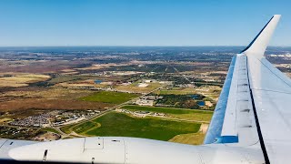 American Airlines  Boeing 737800  Takeoff From Austin Bergstrom International Airport AUS [upl. by Adamik]