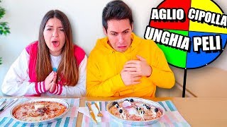 RUOTA MISTERIOSA DELLA PIZZA CHALLENGE Disgustosa [upl. by Weksler245]