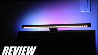 REVIEW Yeelight Smart LED Monitor Light Bar Pro  RGB Backlight amp Desk Lamp WiFi [upl. by Aihseuqram681]