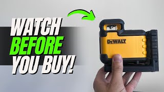 FULL review of DEWALT Laser Level Cross Line Laser 360  DW03601 [upl. by Cadel]