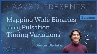 Mapping Wide Binaries using Pulsation Timing Variations [upl. by Flossi332]