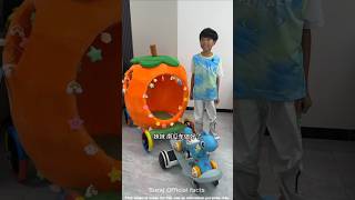 Chintu broke the cycle and Mummy got angry  😱carriage house wooden artist  shortsvideo [upl. by Idnod]