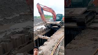 short excavator excavatormudding construction excavating operator excavation [upl. by Anel]