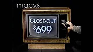 Macys RCA Sale 1982 [upl. by Iaw]