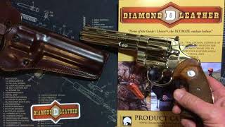 Diamond D Leather Colt Python Holster [upl. by Adala]