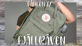 FJALLRAVEN KANKEN laptop 17 inch laptop bag review and time test after 3 years of rough use [upl. by Sykleb]