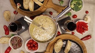 Truffled Cheese Fondue Recipe  Boska [upl. by Zakarias]