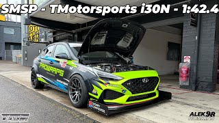 TMotorsports  Hyundai i30N Fastback  Sydney Motorsport Park  1424 [upl. by Ettennad]