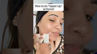 How to do “Upper Lip” at home Upper Lip with threading threading shorts skincare youtubeshorts [upl. by Uthrop]