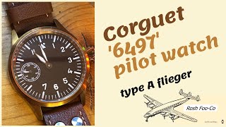 Corgeut 6497 pilot watch [upl. by Noral]