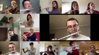 Mendelssohn Scherzo for flute ensemble [upl. by Lanni]