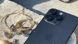 Beach metal detecting iPhone and jewelry found [upl. by Lecram]