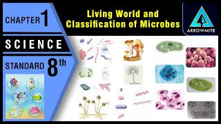 Living World and Classification of Microbes  Std 8  Science  Ch1  Maharashtra Board [upl. by Templia]