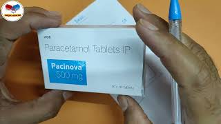 Paracetamol Tablet 500mg । Paracetamol Tablets IP 500 mg  Paracetamol Tablet Uses in Hindi [upl. by Nrehtac975]