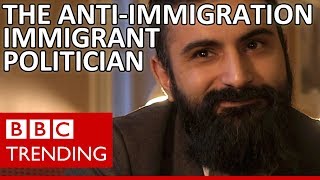 Hanif Bali The antiimmigration politician whos an immigrant  BBC Trending [upl. by Bernardine]