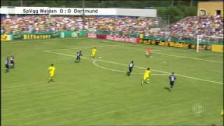 SpVgg Weiden  Borussia Dortmund 09  1Runde DFBPokal 2009 [upl. by Yeltsew]