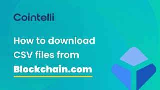 Blockchaincom Exchange Tax Reporting How to Get CSV Files from Blockchaincom Exchange [upl. by Trella451]