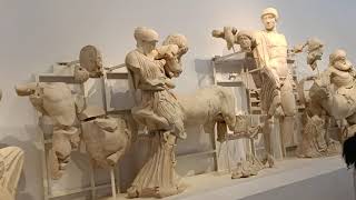 Pediments of the Temple of Zeus at Olympia Greece [upl. by Halsted322]