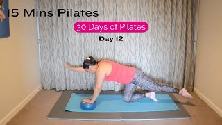 Day 12  30 Days Pilates  Abs with the Small Ball [upl. by Didier]