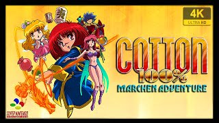 Märchen Adventure Cotton 100 Jap  4K60ᶠᵖˢ  Longplay SNES [upl. by Allx374]