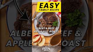 ⭐️ Easy Meal ⭐️ Alberta Beef amp Apple Pot Roast easymeal dinner recipe [upl. by Pinckney]