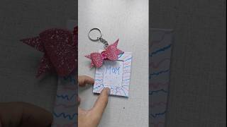 How to make paper Keychain for mummy craftideas youtubeshorts maa easycraft craft diy [upl. by Adner]