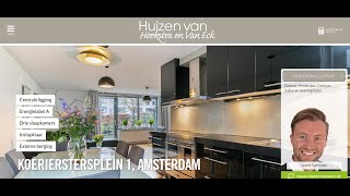 Te koop Koerierstersplein 1 Amsterdam  Hoekstra en van Eck Makelaars  Méér Makelaar [upl. by Rumilly]