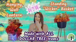 CHECK THESE OUT 2 EASY DIYS made with ALL DOLLAR TREE Items [upl. by Clite938]