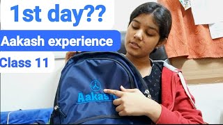 1st day experience at Aakash neetsouth ex [upl. by Yaras]