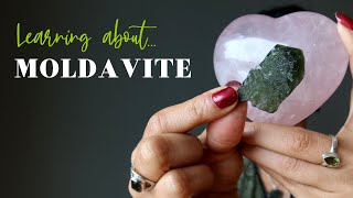 Moldavite Meanings Uses amp Healing Properties  AZ Satin Crystals [upl. by Simara222]