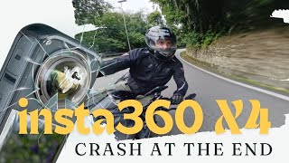 WHAT A RIDE TO AIR MAWANG  Crashed my Insta360 X4 😭 [upl. by Otrebron]