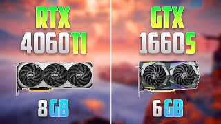 GTX 1660 Super vs RTX 4060 TI  How BIG is the Difference [upl. by Evatsug]