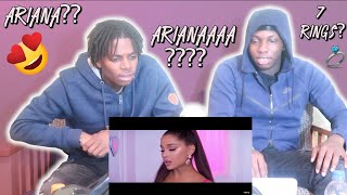 Ariana Grande  7 ringsOfficial Video  REACTION [upl. by Ailatan]