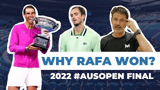 2022 Australian Open Final Match Analysis Nadal vs Medvedev [upl. by Aeslahc138]