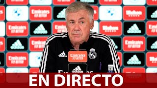 Rueda de prensa de Ancelotti en directo  Diario As [upl. by Birk849]