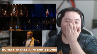 MAAAAAN THIS MAN IS NON STOP Hamilton The Musical Blind Reaction [upl. by Kassia]