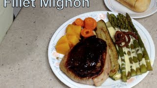 Fillet Mignon Video Recipe cheekyricho [upl. by Ahseenat]