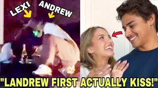 Lexi Rivera and Andrew Davila SHARES Their FIRST KISS On The Lips 😱😳 With Proof lexirivera [upl. by Shanna71]