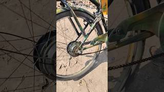 Electric bike using Hub motor  electric bike ebike battery cycle [upl. by Ecidnac121]