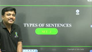 GRAMMAR ❄️Types of Sentences and Interchange of Sentences for LDC💥 PART 1 [upl. by Anirroc956]