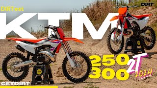 KTM 2T 2024  Proviamo i nuovi KTM 300 SX e 250 SX a due tempi con TBI Ecco come vanno [upl. by Harihs730]