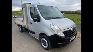 Vauxhall Movano 23 CDTI 3500 Dropside [upl. by Chance]