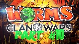 WORMS CLAN WARS 010 YOLOSWAGMONEY Lets Play [upl. by Evadne]