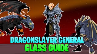 AQW DO YOU NEED THIS CLASS Dragonslayer General Guide 2023 [upl. by Anujra]