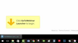 GoToWebinar First Time Join Windows 10  Quick Tip [upl. by Siuqcram978]