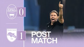 Il post partita di SPAL  Pescara [upl. by Molini]