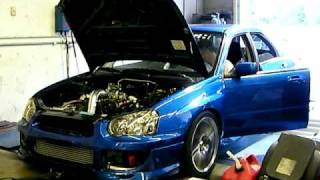 Adrenalin Rush 27L WRX Makes 701 whp  Mustang Dyno  Drentech D5 EFSS  RS Motors [upl. by Ridglee]